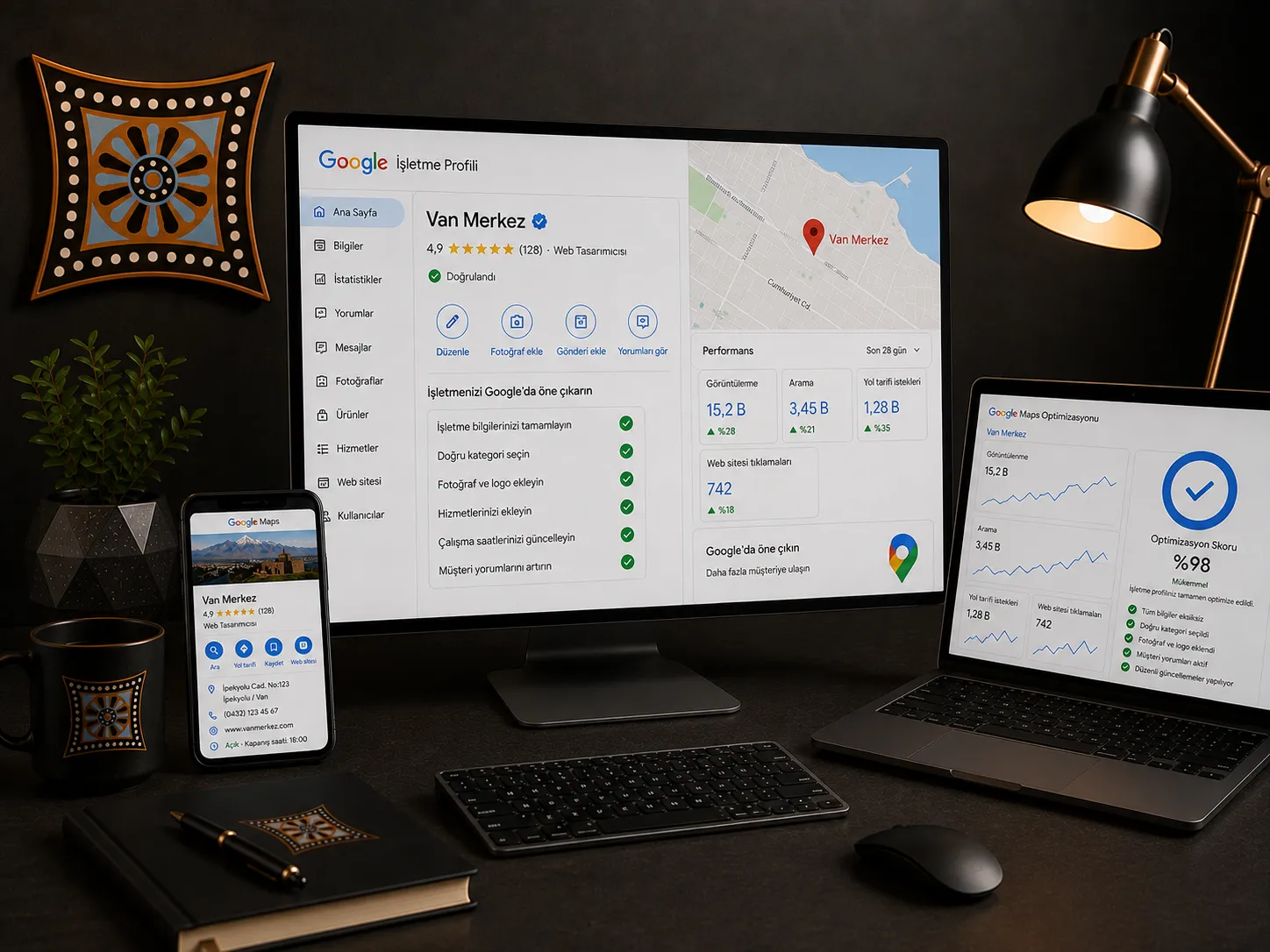 Van Google Maps Optimizasyonu